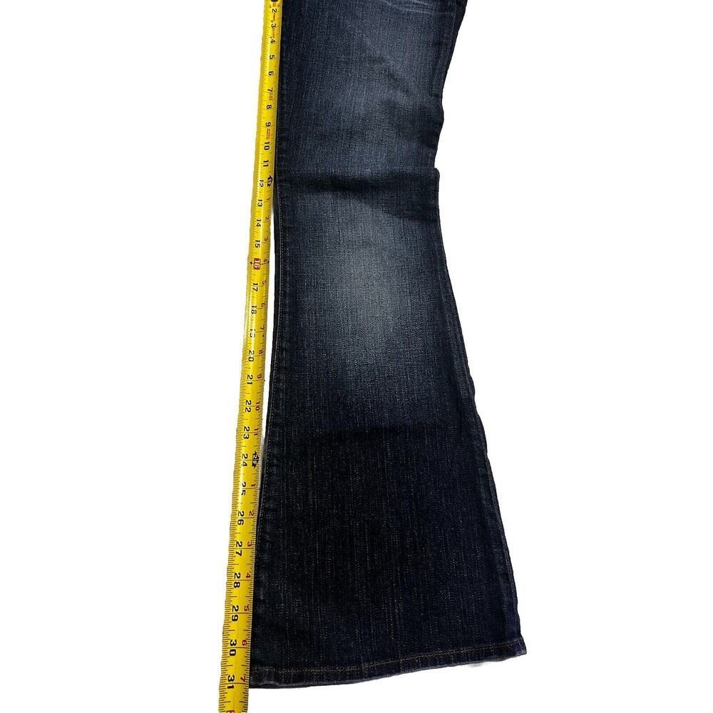 Blue 2 Made in California Jeans Stretch Bootcut Size 28 x 31 Dark Wash USA - Picture 16 of 16
